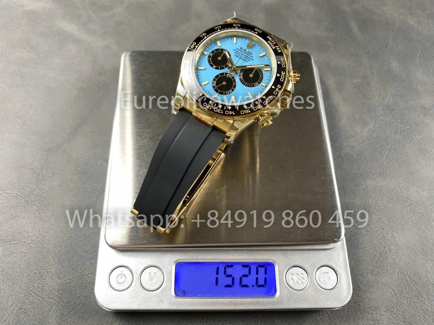 Rolex Cosmograph Daytona M126518LN QF Fabbrica versione migliore 1:1 Tiffany Dial Yellow Gold