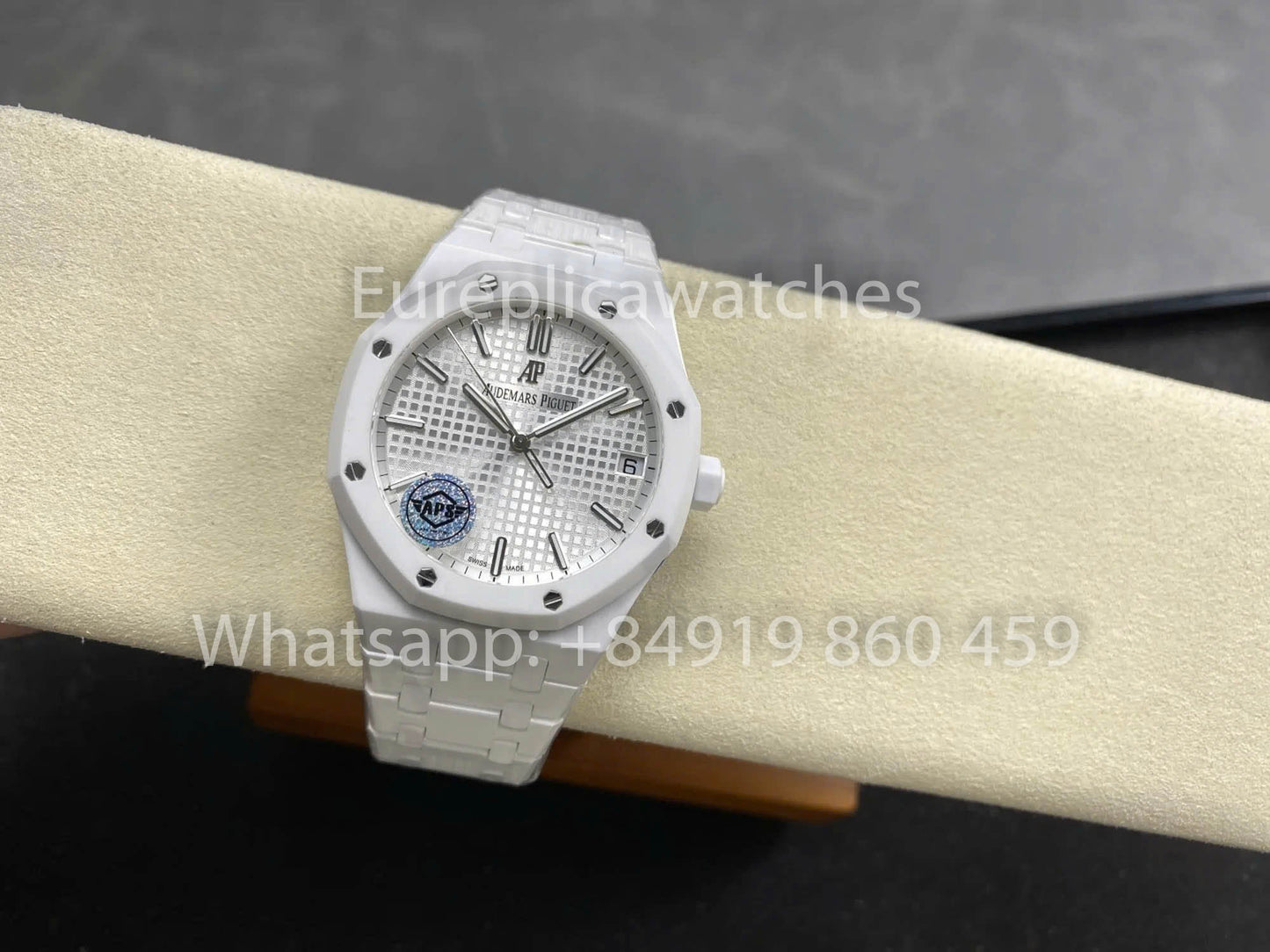 Audemars Piguet Royal Oak 15500ST quadrante bianco versione migliore 1:1 ceramica APS Fabbrica