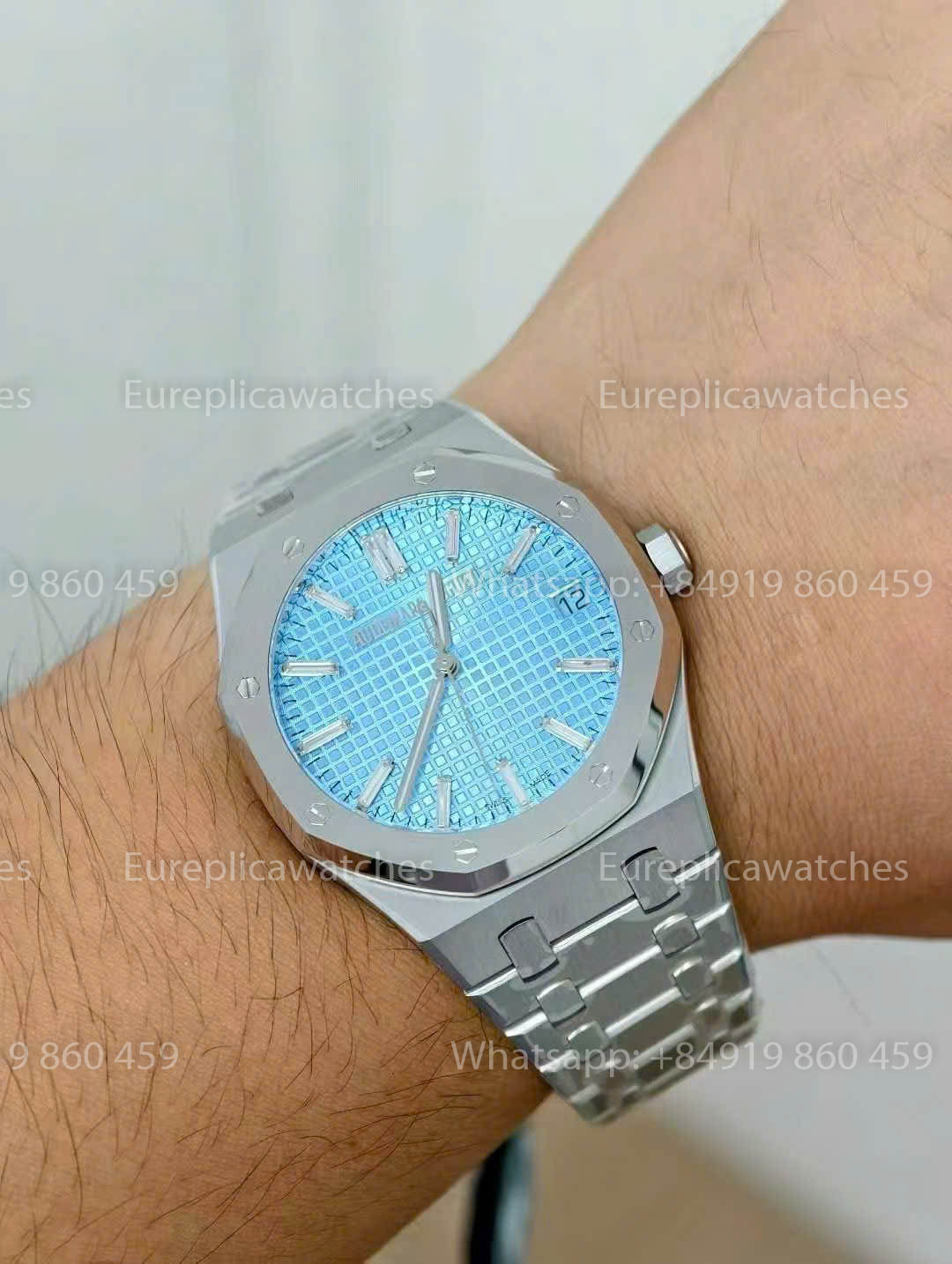 Audemars Piguet Royal Oak 15510ST Grande Tapisserie Smoky Blue Dial versione migliore 1:1 ZF Fabbrica