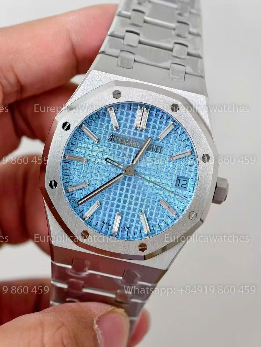 Audemars Piguet Royal Oak 15510ST Grande Tapisserie Smoky Blue Dial versione migliore 1:1 ZF Fabbrica