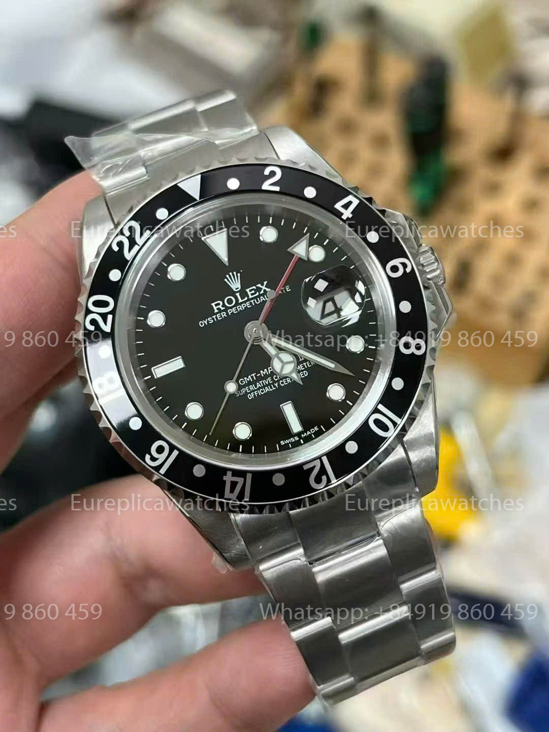 replica Rolex GMT Master II M16710LN versione migliore 1:1 VR Fabbrica