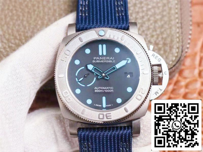 Panerai Sumergible PAM00985 VS Fabbrica 1:1 edizione migliore quadrante nero Swiss P.9010