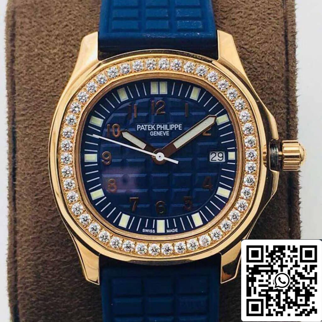 Patek Philippe Aquanaut 5067A Quartz movimento 1:1 Best Edition PPF Fabbrica Blue Dial