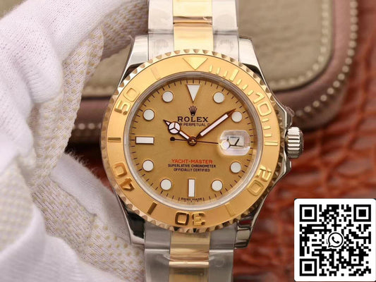 Rolex Yacht-Master 16623 1:1 edizione migliore Oro quadrante Swiss ETA2836 Oro Wrapped
