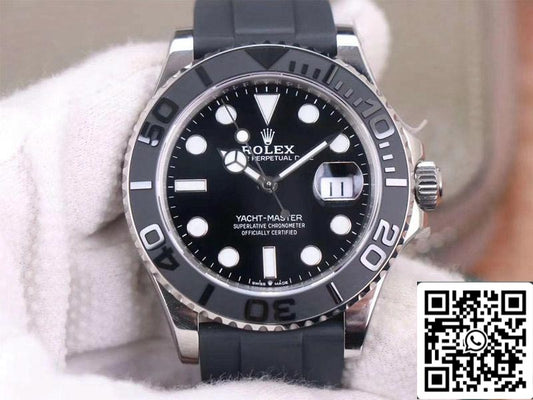 Rolex Yacht‑Master M226659-0002 1:1 edizione migliore VS Fabbrica quadrante nero Swiss ETA3235