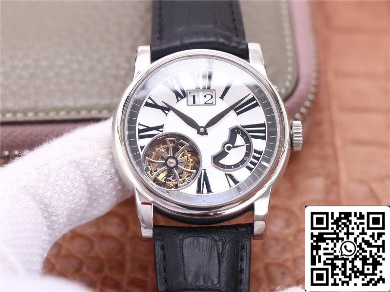Roger Dubuis Hommage RDDBHO0568 Tourbillon 1:1 edizione migliore JB Fabbrica White Dial Swiss RD540