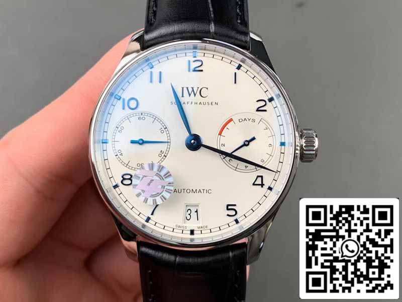 IWC Portugieser IW500705 1:1 Best Edition ZF Fabbrica V5 Esfera blanca Suizo ETA52010