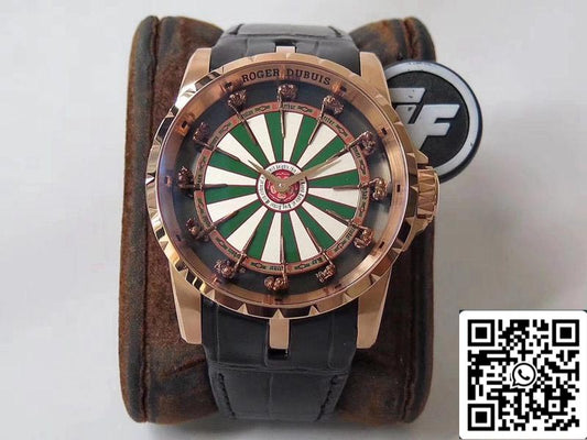 Roger Dubuis Excalibur RDDBEX0398 1:1 Best Edition ZF Fabbrica Rose Gold Swiss ETA8215