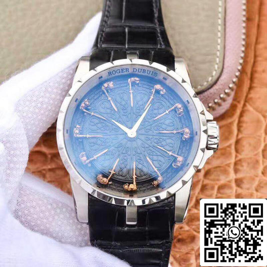 Roger Dubuis Excalibur Knights of The Round Table II Rddbex0511 ZF Fabbrica 1:1 Best Edition acciaio inossidabile case Swiss M9015