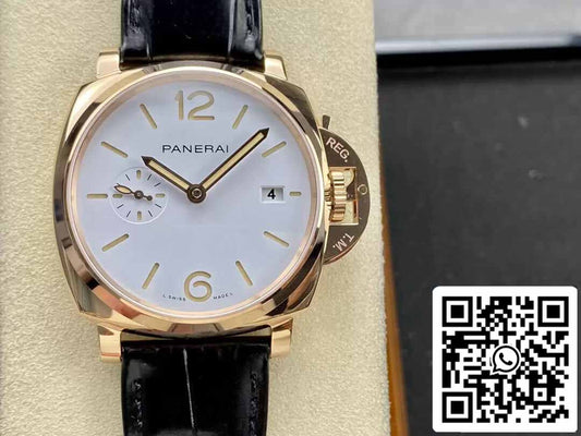 Panerai Luminor PAM01336 1:1 edizione migliore VS Fabbrica quadrante bianco