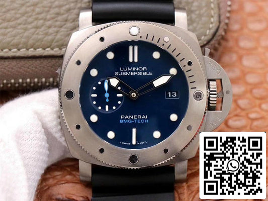 Panerai Submersible PAM00692 1:1 edizione migliore VS Fabbrica quadrante blu Swiss ETA9010
