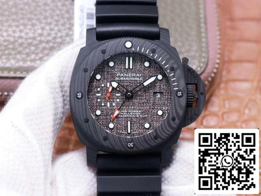 Panerai Submersible PAM01039 1:1 edizione migliore VS Fabbrica Nero Carbonio Swiss P9010