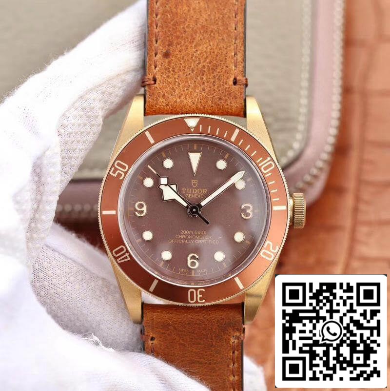 Tudor Heritage Black Bay Bronze 79250B XF Fabbrica 1:1 Best Edition Swiss ETA 2824 Brown Dial