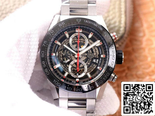 TAG Heuer Carrera CAR2A1W.BA0703 1:1 Best Edition XF Fabbrica Black Dial Swiss HEUER 01
