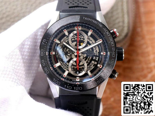 TAG Heuer Carrera CAR201V.FT6046 1:1 Best Edition XF Fabbrica Black Dial Swiss HEUER 01
