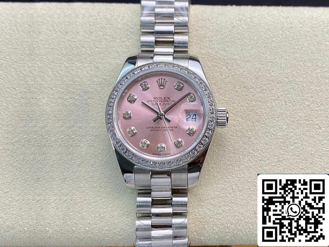 Rolex Datejust M279139RBR-0005 28MM 1:1 edizione migliore BP Fabbrica Pink quadrante