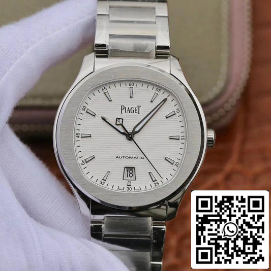 Piaget Polo’ S G0A41001 acciaio inossidabile 42mm MKS Fabbrica 1:1 Best Edition Swiss ETA1110 White Textured Dial