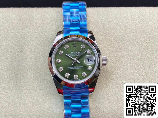 Rolex Datejust 28MM 1:1 edizione migliore BP Fabbrica quadrante verde
