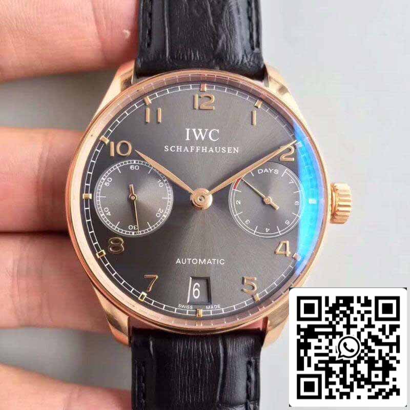 IWC Portugieser IW500702 ZF Fabbrica 1:1 Best Edition Swiss ETA52010 Gray Ardoise Dial