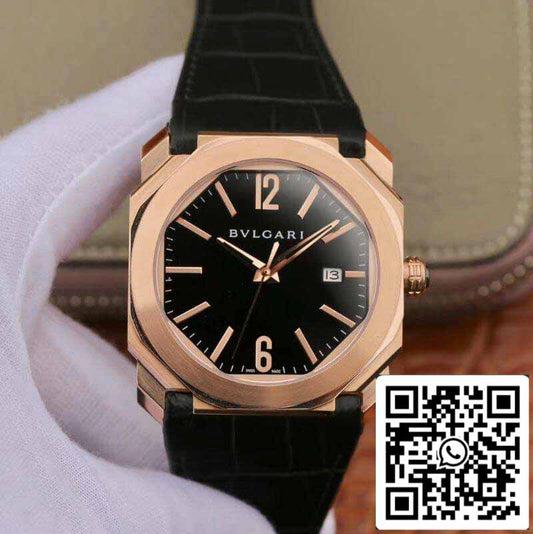 Bvlgari Octo solotempo 102485 BG041BBSPGVD Relojes para hombre 1:1 edizione migliore Swiss Automatic BVL 193