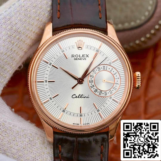 Rolex Celini Date M50515-0008 1:1 Best Edition MKS Fabbrica Silver Dial