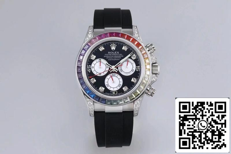 Rolex Daytona 116598RBOW 1:1 edizione migliore BL Fabbrica Yellow Oro Swiss ETA4130