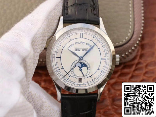 Patek Philippe Complications Annual Calendar 5396G-001 KM Fabbrica 1:1 Best Edition Swiss ETA324S White Dial