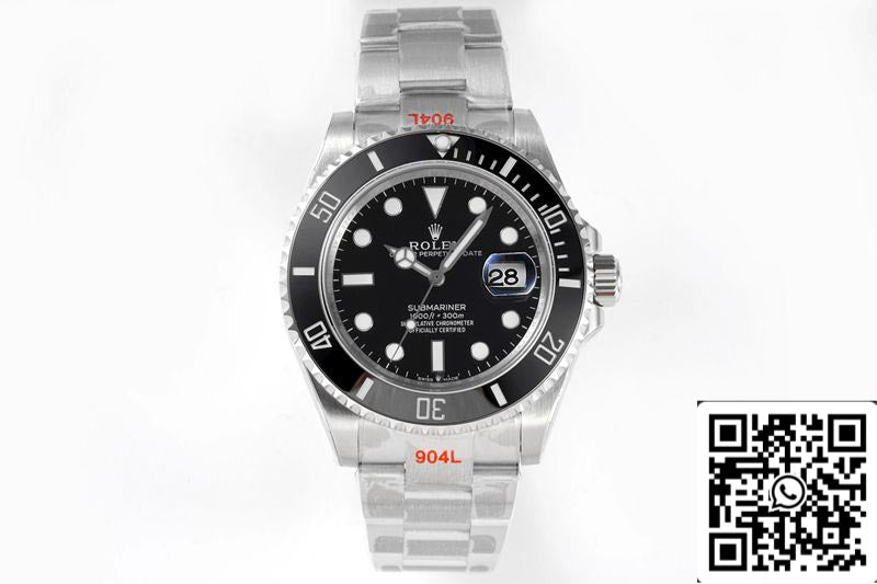 Rolex Submariner Date M126610LN-0001 41MM 1:1 Best Edition ROF Fabbrica Black Dial Swiss ETA2824