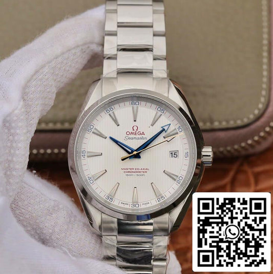Omega Seamaster 231.10.42.21.02.002 1:1 edição melhor VS Fabbrica quadrante branco