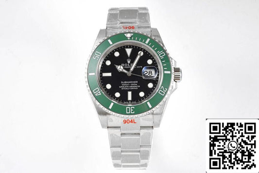Rolex Submariner Date M126610LV-0002 41MM 1:1 Best Edition ROF Fabbrica Black Dial Swiss ETA2824