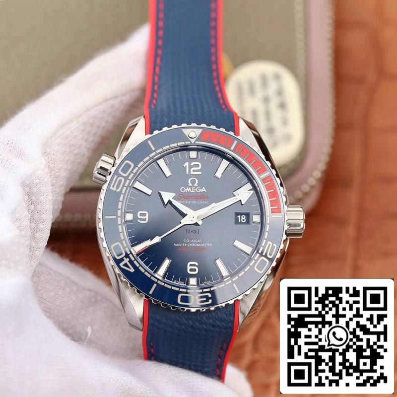 Omega Seamaster 522.32.44.21.03.001 1:1 edición migliore VS Fabbrica quadrante blu Swiss ETA8900
