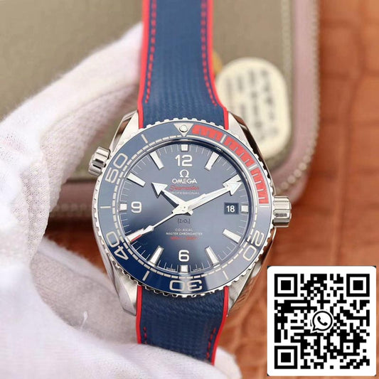 Omega Seamaster 522.32.44.21.03.001 1:1 edição melhor VS Fabbrica quadrante azul Swiss ETA8900