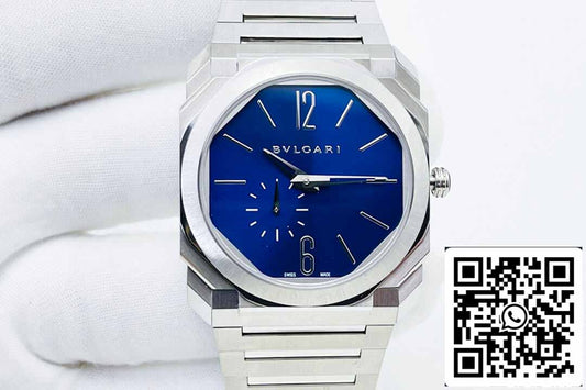 Bvlgari Octo Finissimo 103431 1:1 edición mejor BV Fabbrica quadrante blu