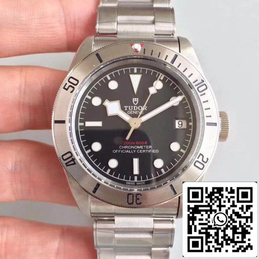 Tudor Heritage Black Bay M79730-0001 ZF Fabbrica 1:1 Best Edition Swiss ETA2824-2 Superlumed Dome-shaped Black Dial
