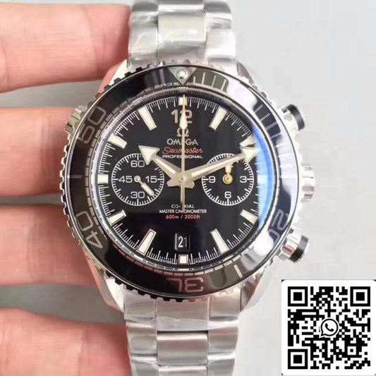 Omega Seamaster Planet Ocean 232.30.46.51.01.001 OM Fabbrica 1:1 edizione migliore Swiss ETA7750 quadrante nero