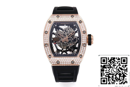 Richard Mille RM035 Americas 1:1 Best Edition KV Fabbrica Diamond Case