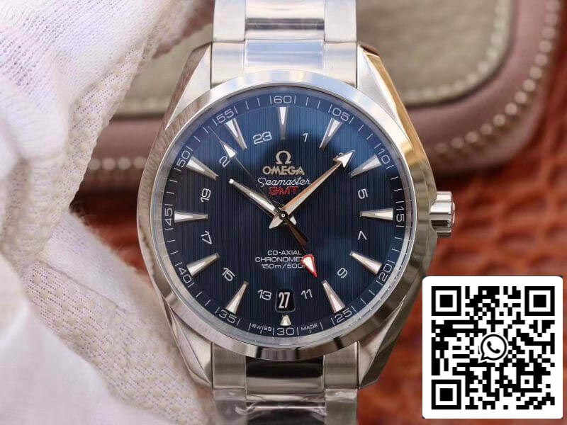 Omega Seamaster Aqua Terra 231.10.43.22.03.001 VS Fabbrica 1:1 edizione migliore Swiss ETA8605 Azul Texturizado quadrante
