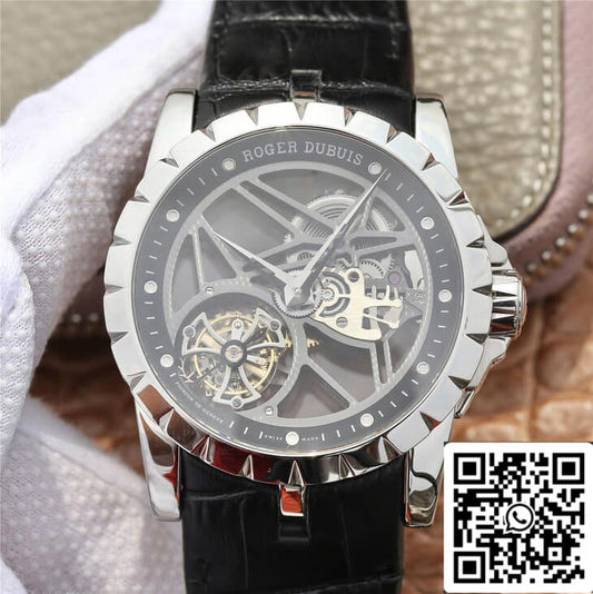 Roger Dubuis Excalibur RDDBEX0260 1:1 edizione migliore JB Fabbrica Skeleton Tourbillon Dial