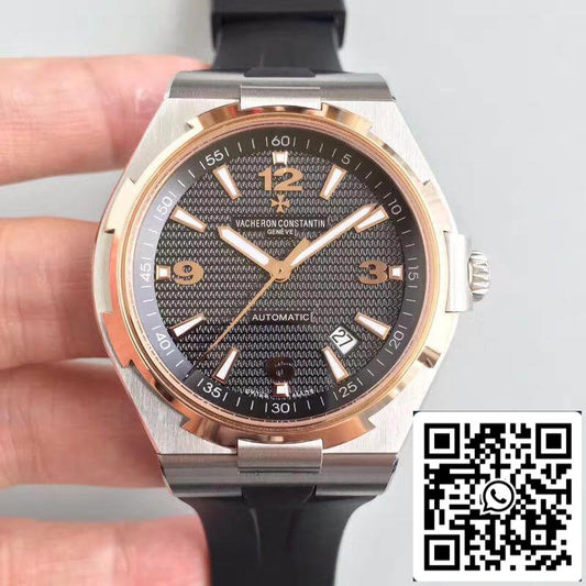 Vacheron Constantin Overseas 47040 JJ Fabbrica 1:1 edizione migliore Swiss ETA9015 Black Rubber cinturino