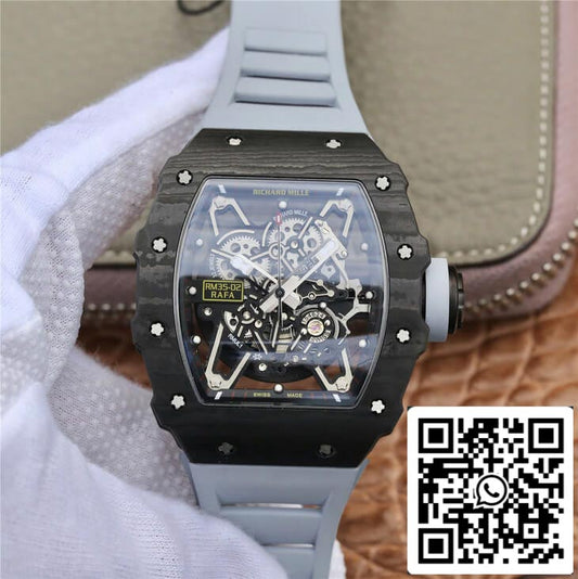 Richard Mille RM-035 KV Fabbrica 1:1 Best Edition Black Carbon Fiber
