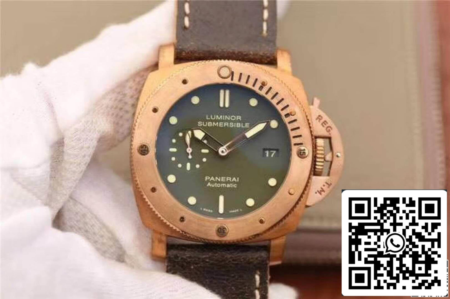 Panerai Luminor Submersible PAM382 VS Fabbrica 1:1 edizione migliore Swiss ETA P9000
