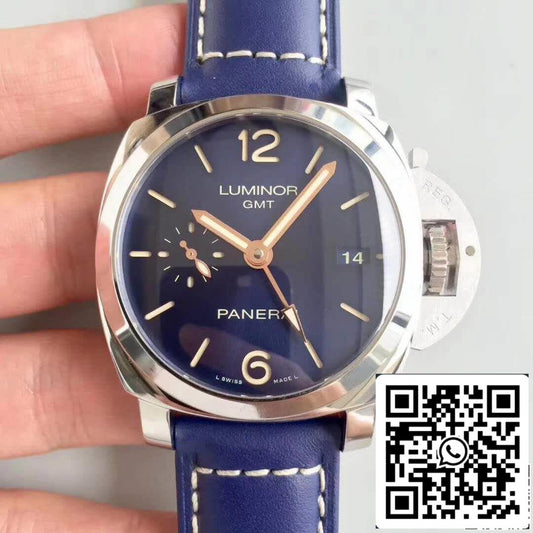 Panerai Luminor 1950 PAM688 ZF Fabbrica 1:1 Best Edition Swiss ETA P9001 Blue Leather cinturino