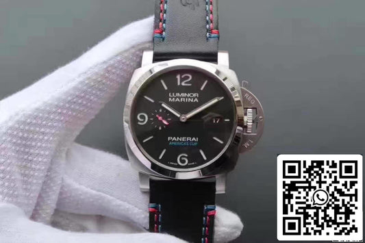Panerai Luminor Marina 1950 PAM727 ZF Fabbrica 1:1 Best Edition Swiss ETA P9010 Black Leather cinturino