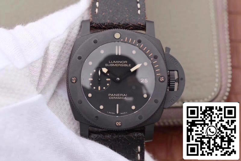 Panerai Luminor Submersible PAM508 VS Fabbrica 1:1 edizione migliore Swiss ETA P9000 Nero Superlumed quadrante