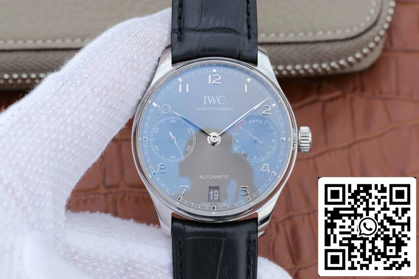 IWC Portuguese IW500705 1:1 Best Edition ZF Fabbrica V5 Light Gray Dial