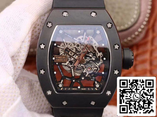 Richard Mille RM035 KV Fabbrica 1:1 Best Edition Swiss ETA8215
