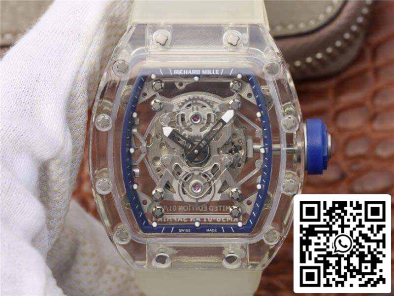 Richard Mille RM056-02 KV Fabbrica 1:1 Mejor Edición Suiza ETA9015