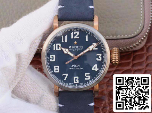 Zenith Pilot Type 20 Extra Special XF Fabbrica 1:1 Best Edition Swiss ETA9015