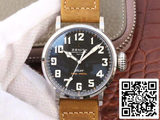 Zenith Pilot 03.2430.3000/21.C738 XF Fabbrica 1:1 Best Edition Swiss ETA2824-2
