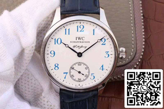 IWC Portugieser IW544203 GS Fabbrica 1:1 edizione migliore Swiss ETA6498 quadrante bianco